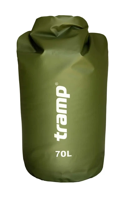 Гермомешок TRAMP PVC olive 70л (UTRA-069-olive) (TRA-069) - изображение 2