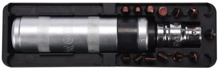 Wkrętak udarowy rewersyjny Yato YT-2801 stalowy 6 końcówek 1/2" 7 sztuk (5906083928017) - obraz 2