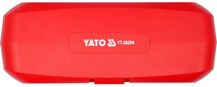 Набір викруток діелектричних ізольованих Yato YT-28294 до 1000 V 4 шт в футлярі (5906083080586) - зображення 2