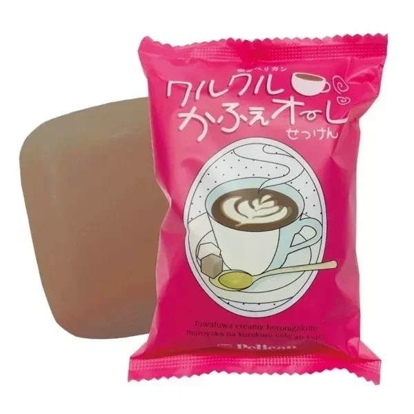 PELICAN Cafe Au Lait мыло для тела с ароматом кофе с молоком, 80 гр - Фото 2 PELICAN Cafe Au Lait мыло для тела с ароматом кофе с молоком, 80 гр - изображение 2