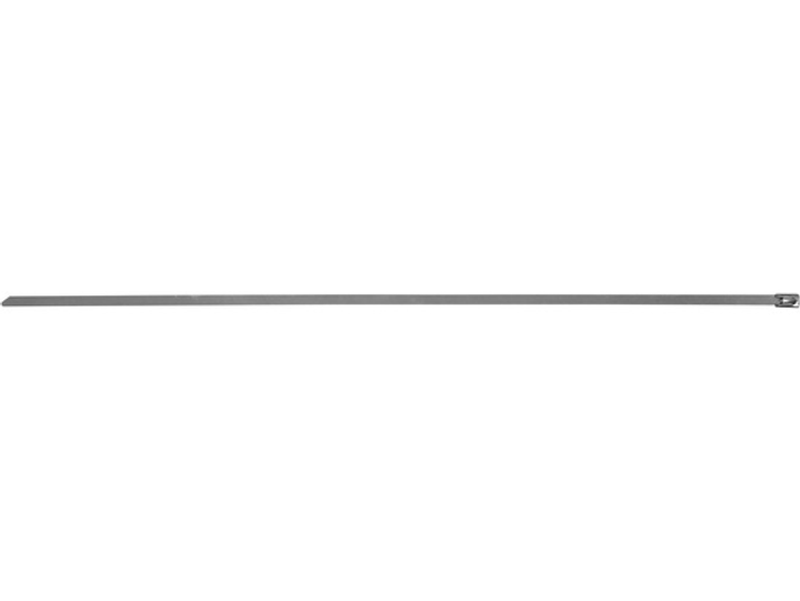 Opaska zaciskowa YATO taśma 4.6 x 300 mm ze stali nierdzewnej 100 szt. (YT-70563) - obraz 2