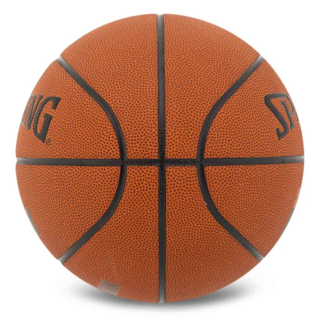 Мяч баскетбольный резиновый Spalding Slam Dunk 78000Y размер 7 для зала и улицы (Indoor/Outdoor) - изображение 2