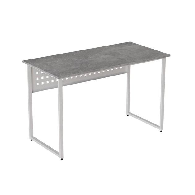 Стіл письмовий Майк Ferrum-decor 75x120x70 Білий метал ДСП Бетон 32 мм (FRD-106535) - зображення 5