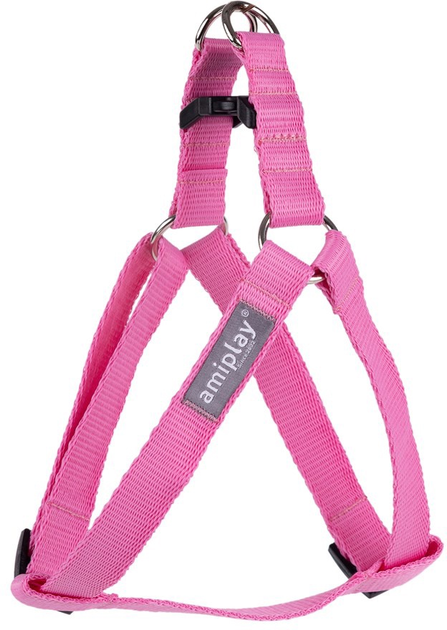 Регульовані шлейки Amiplay Popular Step-in XL Рожеві (5907563315167) - зображення 1