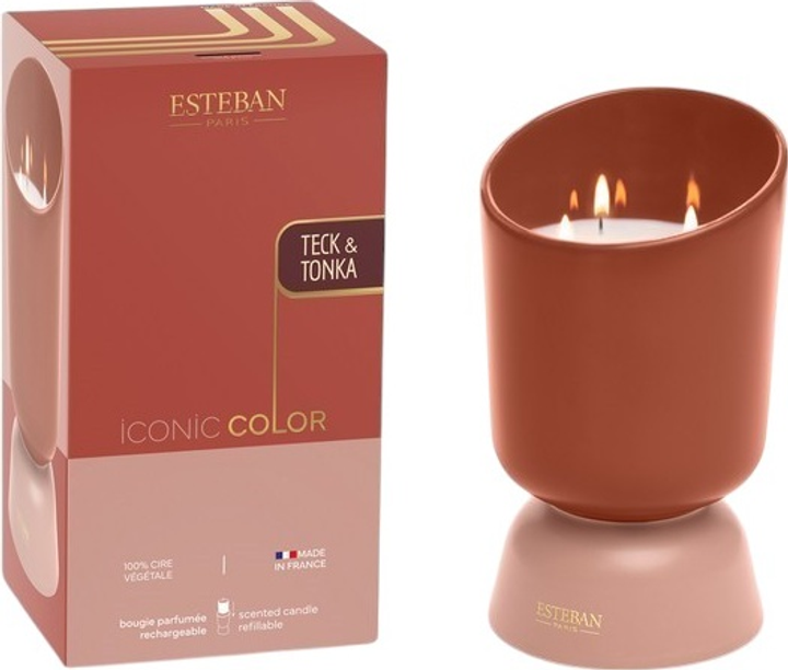 Свічка Esteban Iconic Color Teck&Tonka 700 г (3660963107511) - зображення 2