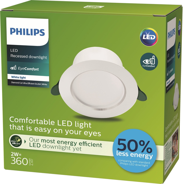 Точковий світильник Philips Diamond Cut 2 Вт (929004113031) - зображення 2