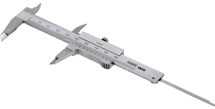 Штангенциркуль механічний Yato YT-71990 70 мм / 0.05 мм (5906083112461) - зображення 3