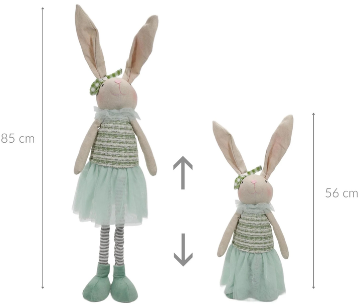 Figurka dekoracyjna Home & Styling Collection Królik 85 cm (5902973449761) - obraz 4