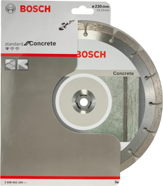 Tarcza diamentowa Bosch Standard for Concrete 230 mm (2608602200) - obraz 2