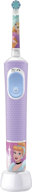 Elektryczna szczoteczka do zębów Oral-b Braun Vitality Pro Kids 3+ Princess (8006540772669) (955555910966728) - Outlet - obraz 2