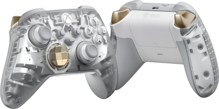 Bezprzewodowy pad do gier Microsoft Xbox Bezprzewodowy kontroler Ghost Cipher Special Edition (QAU-00158) (09TY0182203424) - Outlet - obraz 4