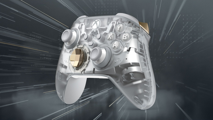 Bezprzewodowy pad do gier Microsoft Xbox Bezprzewodowy kontroler Ghost Cipher Special Edition (QAU-00158) (09TY0182203424) - Outlet - obraz 8