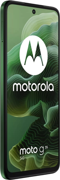 Мобільний телефон Motorola Moto G35 4/128GB Leaf Green (PB3K0000SE) (351333782225841) - Уцінка - зображення 5