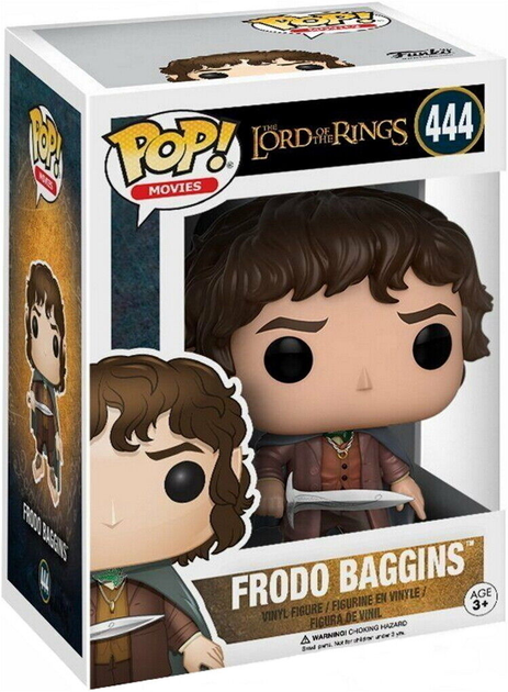 Figurka Funko Pop! Movies Lord Of The Rings Frodo Baggins 444 (889698135511) - obraz 1