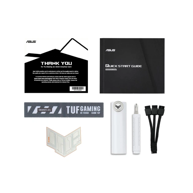 Відеокарта GeForce RTX 5070 Ti 16GB GDDR7 TUF Gaming OC BTF White Asus (TUF-RTX5070TI-O16G-BTF-WHITE) - изображение 5