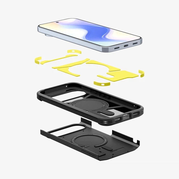 Чехол Spigen Tough Armor AI MagFit для Google Pixel 10 Pro XL Black (ACS09728) - изображение 8