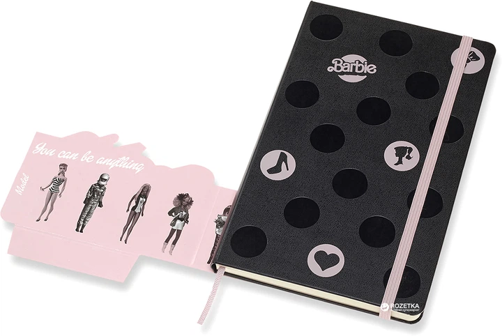 Записная книга Moleskine Barbie 13 х 21 см 240 страниц в линейку (8058341716779) - изображение 5
