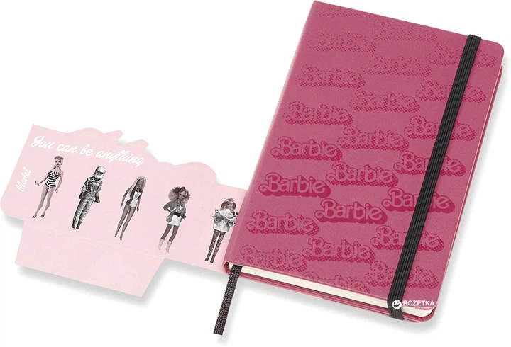 Записная книга Moleskine Barbie 9 х 14 см 192 страницы в линейку (8058341716755) - изображение 5