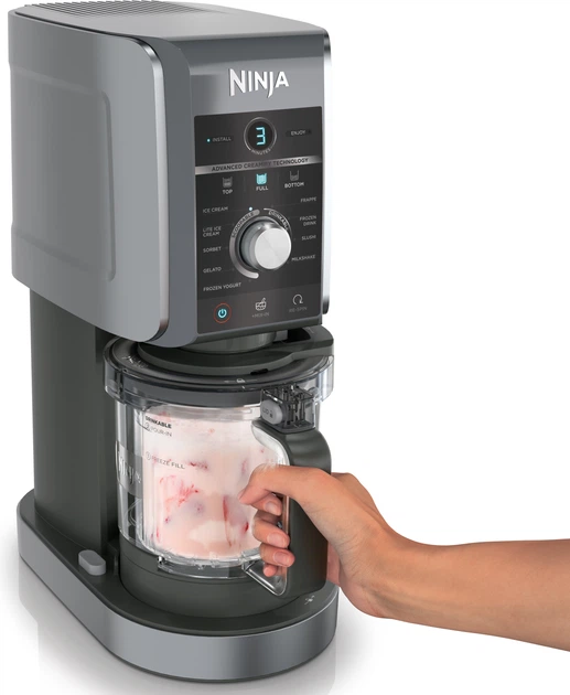 Морозивниця Ninja CREAMi Deluxe 10-in-1 (NC502EU) - зображення 4