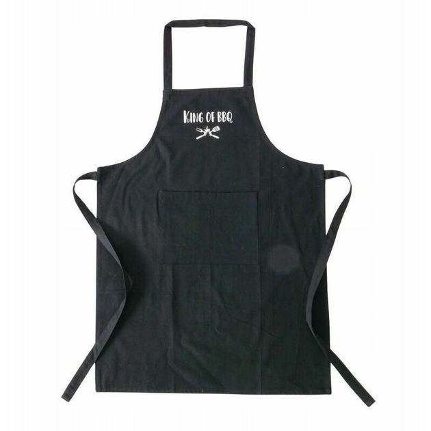 Кухонний фартух Boltze BBQ 84 x 60 см чорний (5902973458473) - зображення 1