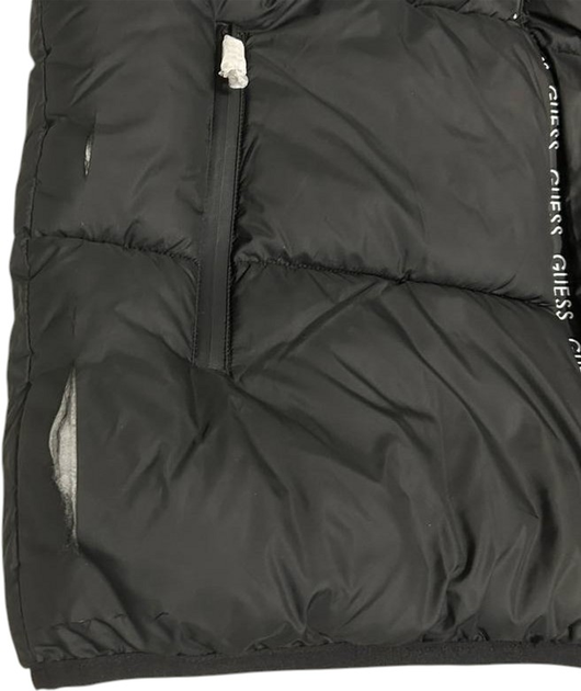 Bezrękawnik męski pikowany Guess X3GL04WEPE0-JBLK 3XL Czarny (7622078189024) (955555905208086) - Outlet - obraz 4