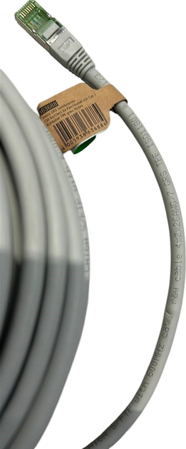 Przewód krosowy Helos GRS Cat 6a / Cat 7 30 m Gray (4005938636884) (955555911023925) - Outlet - obraz 2