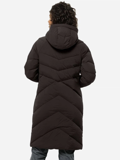 Пуховик зимний женский Jack Wolfskin Marienplatz Coat W Rds 1206971-D0108 XS Коричневый (4064886598569) - Фото 2 Пуховик зимний женский Jack Wolfskin Marienplatz Coat W Rds 1206971-D0108 XS Коричневый (4064886598569) - изображение 2