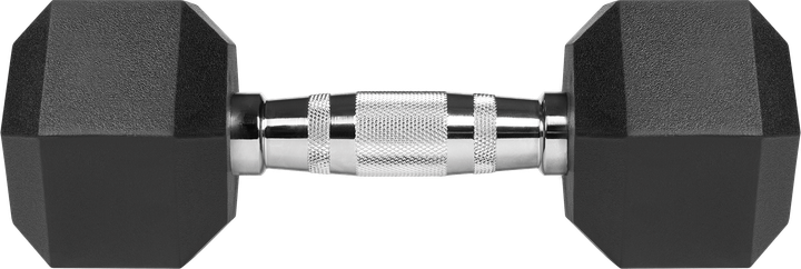 Hantle żeliwne Rebel Active gumowane HEX 2x7 kg RBA-2325-07 (5901890111850) - obraz 4