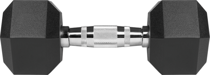 Hantle żeliwne Rebel Active gumowane HEX 2x8 kg RBA-2325-08 (5901890111867) - obraz 4