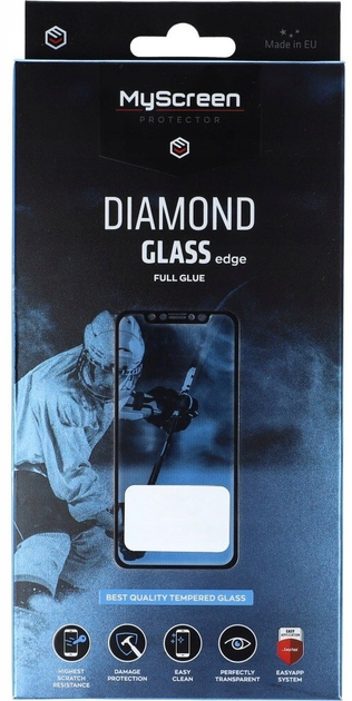 Szklo hartowane MyScreen Diamond Glass Edge do Xiaomi Redmi Note 14S (MD10174TG DEFG BLACK) - obraz 2