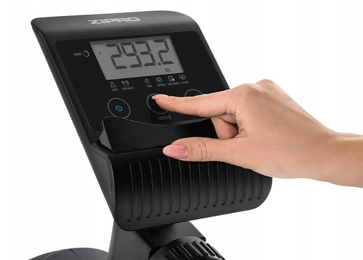 Горизонтальный велотренажер со спинкой Zipro Vision до 120 кг с системой магнитного сопротивления - Фото 4 Горизонтальный велотренажер со спинкой Zipro Vision до 120 кг с системой магнитного сопротивления - изображение 4