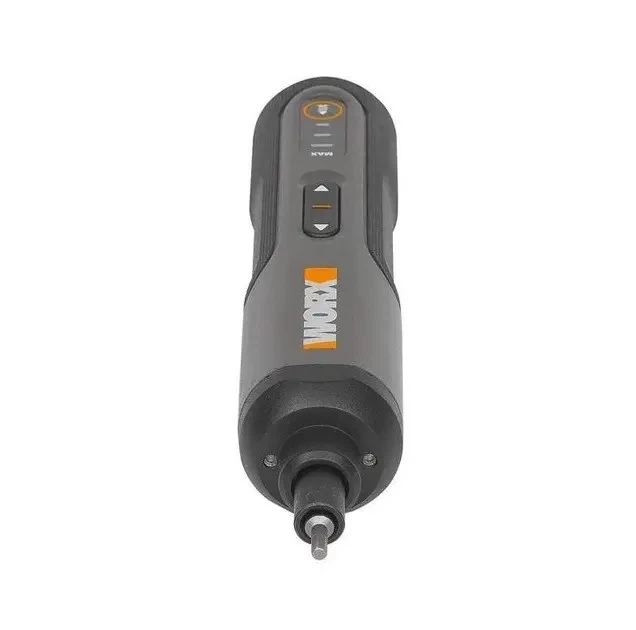 Акумуляторна викрутка Worx WX240 Type-c, з набором з 25 Біт у кейсі - изображение 3