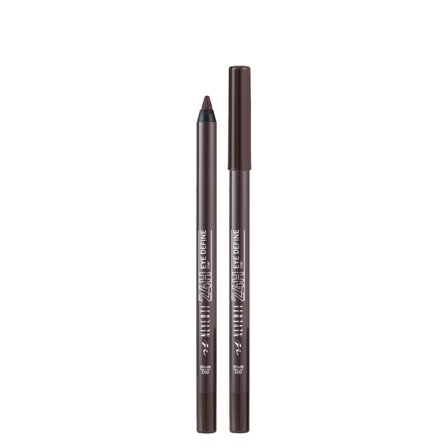Олівець для очей Neverti 24H Eye Define (NP100), 002 Brown Коричневий - Фото 1 Олівець для очей Neverti 24H Eye Define (NP100), 002 Brown Коричневий - изображение 1