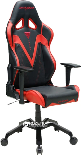 Кресло для геймеров DXRacer Valkyrie OH/VB03/NR (чёрное/красные