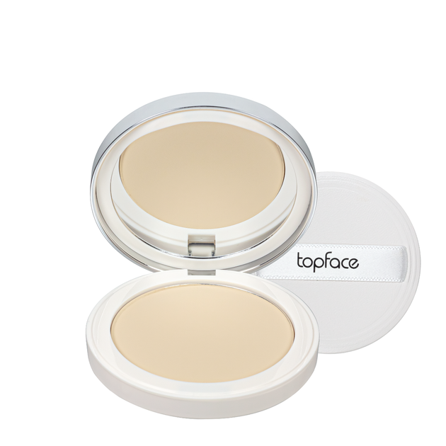 Пудра для лица topface Super Match Foundation компактная увлажняющая 10 г (PT269), 02 Light Cream/Светлый кремовый - изображение 3