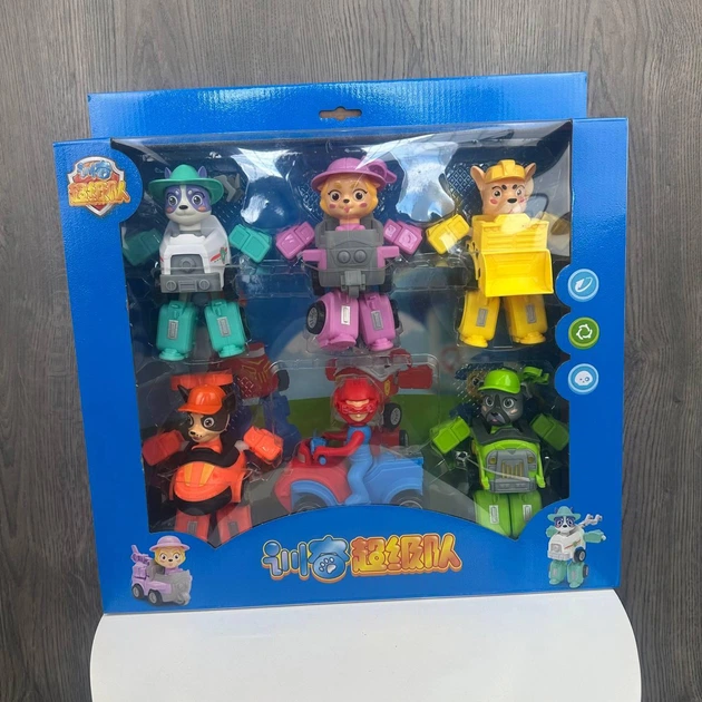 Набор игровых фигурок Щенячий Патруль 6 в 1, фигурки игрушка в коробке (357862) - Фото 2 Набор игровых фигурок Щенячий Патруль 6 в 1, фигурки игрушка в коробке (357862) - изображение 2