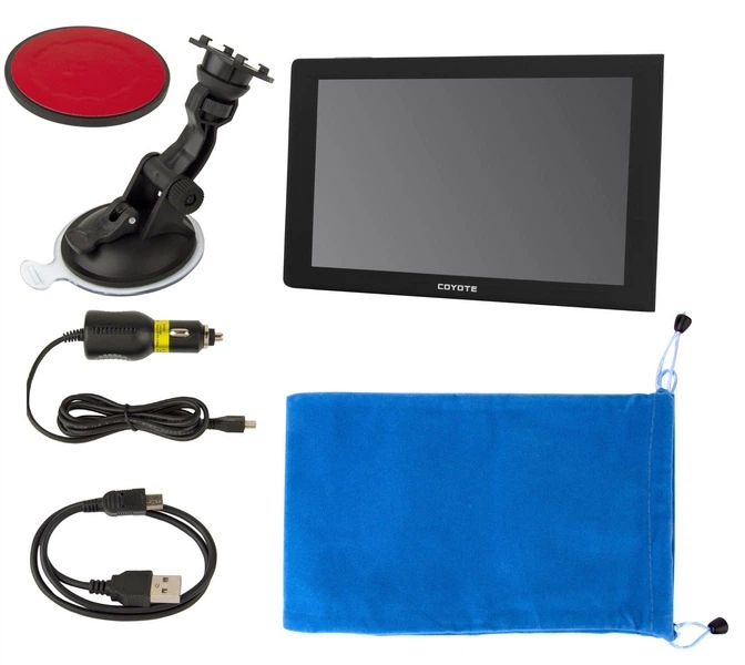 GPS навигатор видеорегистратор COYOTE 1090 DVR Maximus PRO 1GB/16GB 9 дюймов для грузовиков TIR-ADR + MicroSD карта памяти 32GB - изображение 15