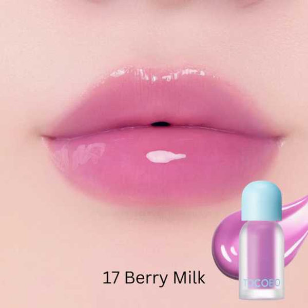 Олія-плампер Tocobo Juicy Berry Plumping Lip Oil Glam Max 17 Berry Milk блідо-бузковий 4 г - Фото 2 Олія-плампер Tocobo Juicy Berry Plumping Lip Oil Glam Max 17 Berry Milk блідо-бузковий 4 г - зображення 2