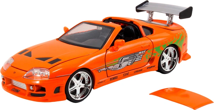 Автомобіль Simba Jada F&F Brian's Toyota Supra 1995 Orange (4006333094798) - зображення 3
