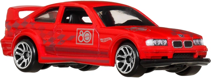 Тематичний набір з 8 машинок Hot Wheels 80 років драйву Mattel JGK09 (194735315796) - зображення 2