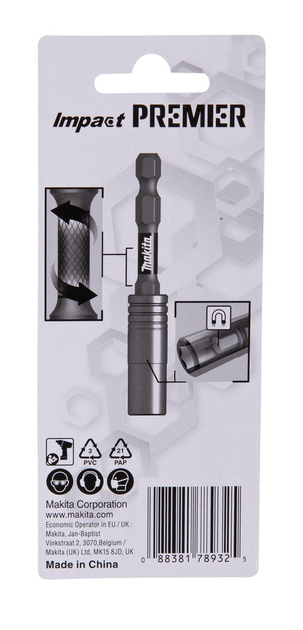 Uchwyt do końcówek wkrętakowych Makita 68 mm (E-20258) - obraz 5