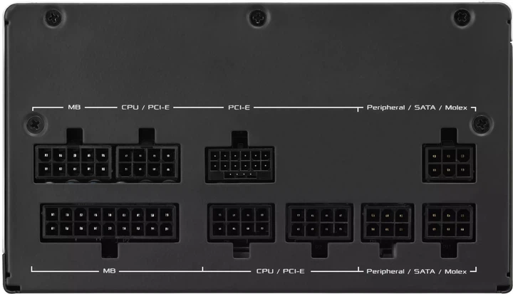 Блок питания ASUS Prime 850W Gold White-Black (90YE00U0-B0NA00) - изображение 10