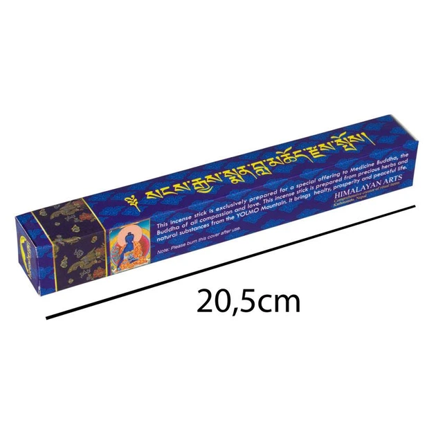 Благовония Тибетские MS-4 Молитва Будде Медицины Medicine Buddha Prayer 20,5х2,8х2,8 см (27922) - Фото 2 Благовония Тибетские MS-4 Молитва Будде Медицины Medicine Buddha Prayer 20,5х2,8х2,8 см (27922) - изображение 2
