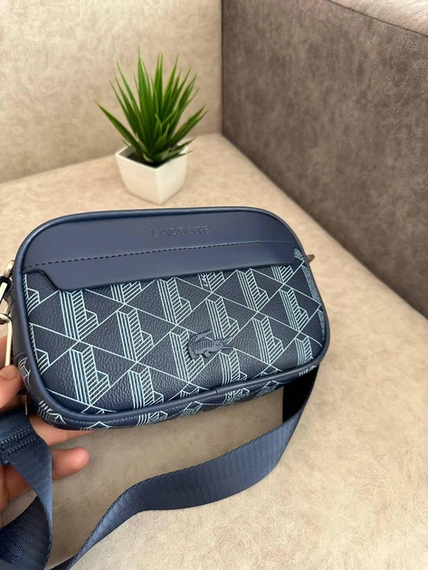 Сумка унисекс Reporter Bag через плечо Синяя - изображение 5