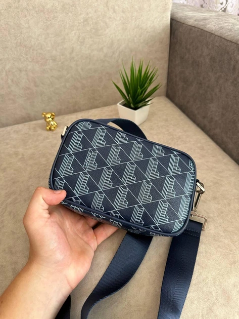 Сумка унисекс Reporter Bag через плечо Синяя - изображение 7