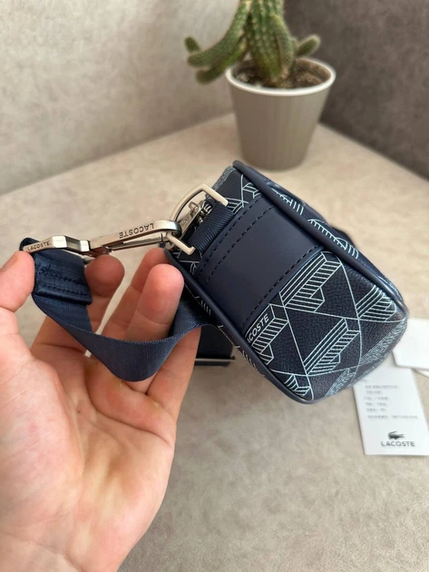 Сумка унисекс Reporter Bag через плечо Синяя - изображение 9