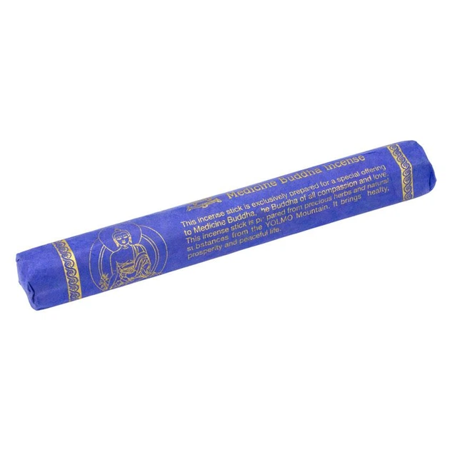 Благовония Тибетские Будда Медицины (Medicine Buddha) 20х2,5х2,5 см (27874) - Фото 3 Благовония Тибетские Будда Медицины (Medicine Buddha) 20х2,5х2,5 см (27874) - изображение 3