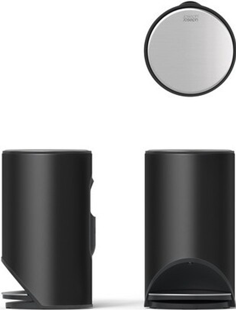 Kosz na śmieci Joseph Joseph Carbon Black Arc 10 l (5028420012675) - obraz 4