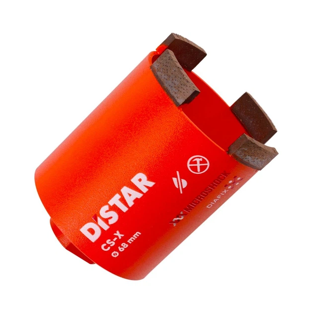 Сверло алмазное Distar DDS-W 68х70хM16 CS-X (10170085457) - Фото 1 Сверло алмазное Distar DDS-W 68х70хM16 CS-X (10170085457) - изображение 1