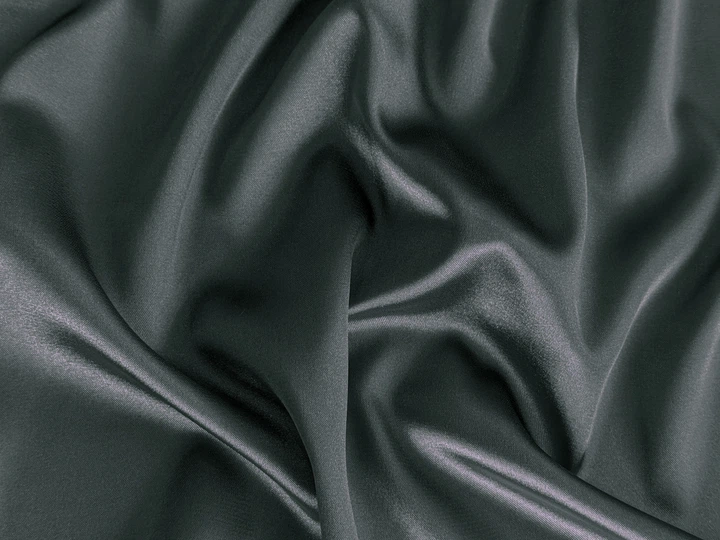 Ткань Атлас тонкий, грифельный, пог. м. (а9, 2411063, цв81) - Фото 2 Ткань Атлас тонкий, грифельный, пог. м. (а9, 2411063, цв81) - изображение 2
